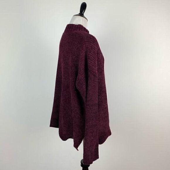 Time and tru sweater size XL 16-18 mock Chinchilla - Picture 4 of 8